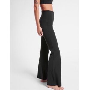 Athleta Elation Flare Pants Black Size Medium
